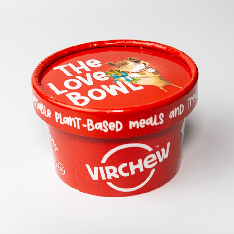 Product photography featuring the sample size bowls